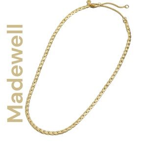 MADEWELL CURB CHAIN NECKLACE New